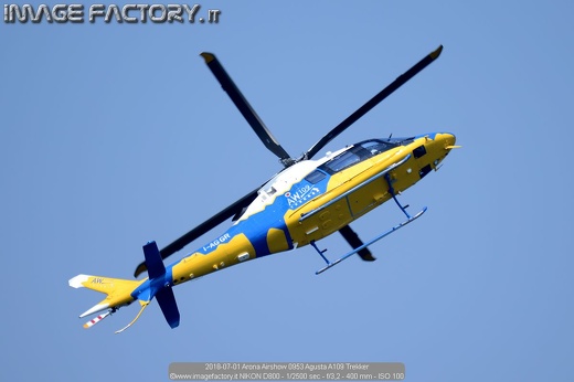 2018-07-01 Arona Airshow 0953 Agusta A109 Trekker